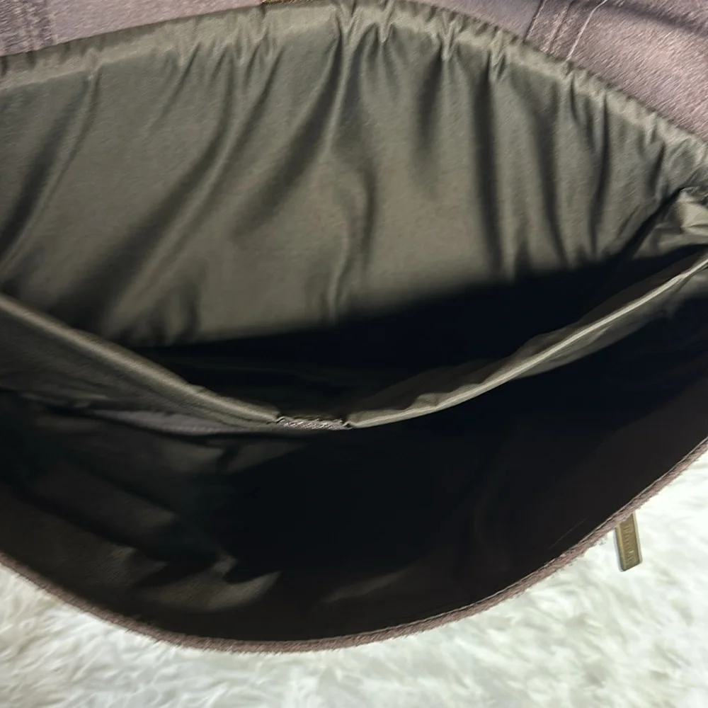 Classic Suede Messenger Bag - Brown